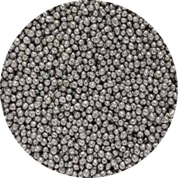 Cukrové perly strieborné metalické 2mm 1kg - I LOVE CAKES - I LOVE CAKES