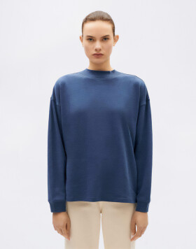 Thinking MU Dark Heritage Hemp Freire T-Shirt BLUE XS