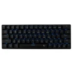White Shark GK-3111 KAIKEN čierna / bezdrôtová herná mechanická klávesnica / US layout / červené spínače / USB / BT / LED (KAIKEN-US)