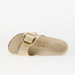 Tenisky Birkenstock Madrid Big Buckle Natural Leather Patent High-Shine Ecru EUR 40