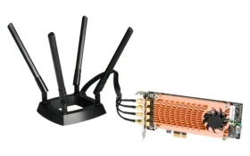 QNAP QWA-AC2600 bezdrôtový adaptér čierna (QWA-AC2600)