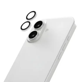 LAUT Prime Glass Camera Ring iPhone 17 číra / Ochranné sklo fotoaparátu / tvrdené sklo 9H / inštalačný rámček (L_IP25A_PGL_C)