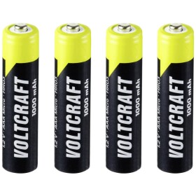 VOLTCRAFT Endurance HR03 mikrotužkový akumulátor typu AAA Ni-MH 1000 mAh 1.2 V 4 ks; VC-12714095