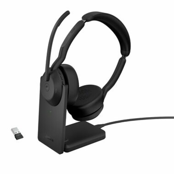 JABRA Evolve2 55 (25599-999-989) čierna / Slúchadlá / mikrofón / ANC / USB / Bluetooth / MS Stereo (25599-999-989)