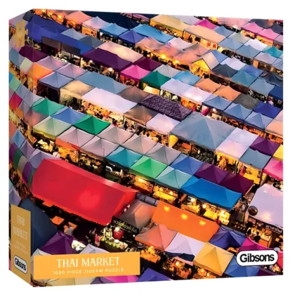 GIBSONS Puzzle Thajské trhovisko