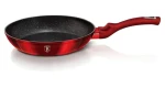 BERLINGERHAUS BH-1252 Metallic Line červená / Panvica / Mramorový povrch / 24 cm (BH-1252)