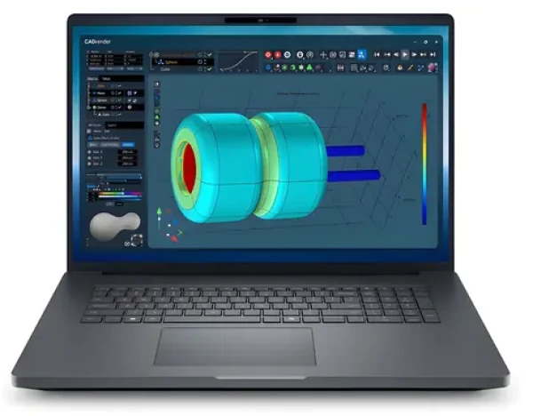 DELL Pro Max PLUS 18 MB18250 čierna (JR4PP) / Notebook / 18" QHD + / Intel Core Ultra 9 285HX / 32GB / 1TB SSD (JR4PP)