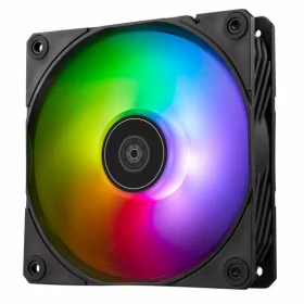 Silverstone Shark Force RGB čierna / 120mm / Fluid Dynamic Bearing / 41.2 dB @ 2500 RPM / 100 CFM / 4-Pin PWM (SST-SF120B-ARGB)