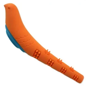 Dog Fantasy Hračka - pískací vták oranžovo-modrá 32 cm (454-31344)