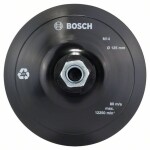 Bosch Accessories 2608601077 Krycia podložka so suchým zipsom na pripevnenie brúsnych listov 125 mm Priemer 125 mm; 2608601077