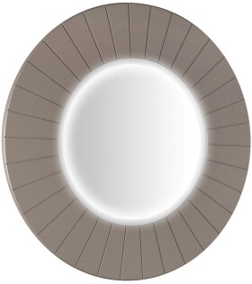SAPHO - LUMIRO STRIP guľaté zrkadlo s LED osvetlením v ráme, priemer 90cm, agila LR950-4343S