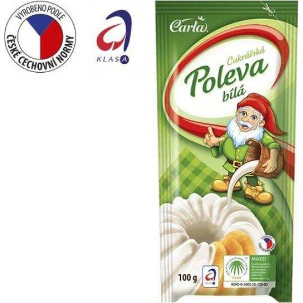 Carla Cukrářska poleva biela (100 g) - dortis - dortis