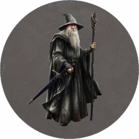 Jedlý papier Pán prsteňov Gandalf 19,5 cm - Pictu Hap - Pictu Hap
