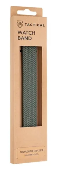 Tactical 766 Pletený Prezliekací Remienok pre Watch 38 amp; 40mm vel. XL zelená (8596311138591)