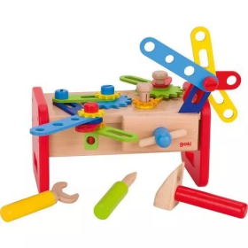 Goki Goki Pracovný stôl s náradím 36 ks