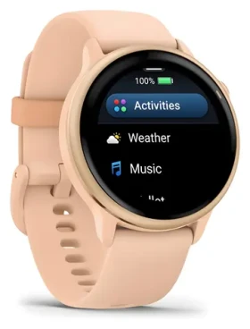 Garmin vívoactive 6 Metallic Pink Dawn / Chytré hodinky / AMOLED / GPS / 5 ATM / NFC (010-02985-03)