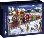BlueBird Puzzle Santov expres USA