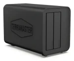 TerraMaster D5 Hybrid čierna / Diskový box / 5x 2,5 a 3,5 palca + M.2 / USB 3.2 Gen 2 10Gbit/s / RAID 0/1/JBOD / diskless (D5 HYBRID)