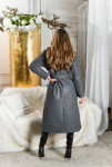 Sexy Koucla Musthave Coat with buttons anthracite Einheitsgroesse