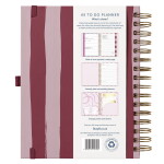Busy B Krúžkový plánovací diár To Do A5 Stripe 2026