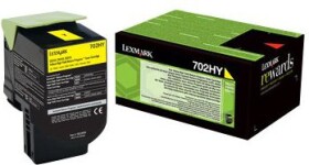 Lexmark 702HYE Yellow Originál (70C2HYE)