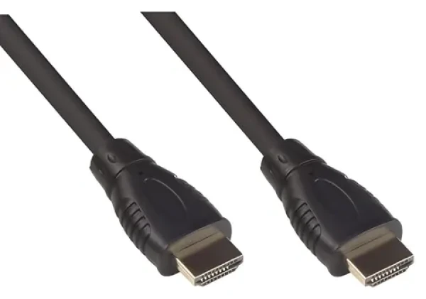 Good Connections HDMI 2.0 / Prepojovací kábel / HDMI-HDMI / 5 m / čierna / pozlátené konektory (4520-050)