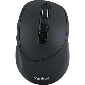 YENKEE YMS 2080GY WL SLIDER čierna / bezdrôtová optická myš / 2400 DPI / 6 tlačidiel / 2.4 GHz / USB-C (8590669328376)