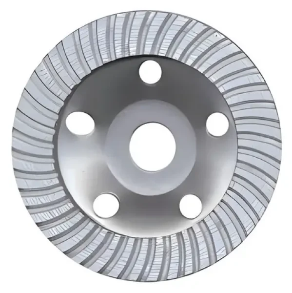 Forte Tools Diamantový brúsny kotúč črepníkový Turbo 125x22,23 mm / Brúsny kotúč / Diamantový / Turbo (125TDCW)
