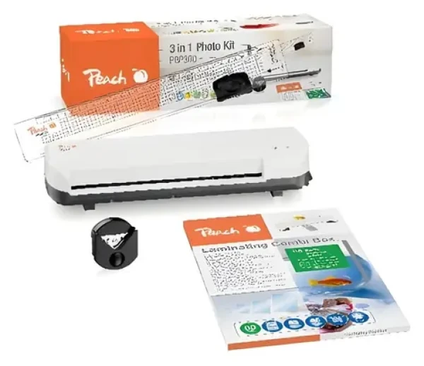 Peach PBP300 / 4v1 laminovacia sada / A4 / laminátor PL707 + rezačka PC100-04 + zaobľovač rohov (510788)