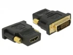 Delock adaptér DVI 24+1 pin samec gt; HDMI (65466-De)
