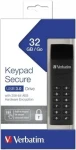Verbatim Keypad Secure Drive 32 GB / USB C 3.2 Gen 1 / R: 160 MBs / W: 130 MBs (49427)