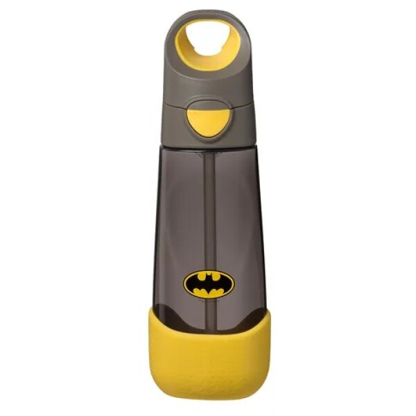 B.box Fľaša na pitie so slamkou 600 ml - Batman EUR