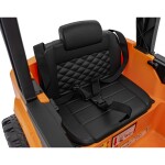 Mamido Detský elektrický vysokozdvižný vozík JCB žltý