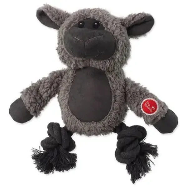 Dog Fantasy Hračka - Snuggle mix zvierat s uzlami a pískatkom 21cm (454-307108)