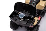 Mamido Detská elektrická štvorkolka GTS1155 khaki