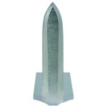Nerezová štandardná škrabka, dĺžka čepele 30 mm, balenie 6 ks KS Tools 140.2299; 140.2299