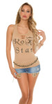 Sexy KouCla Top "RockStar" Einheitsgroesse