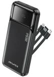 Awei PA-91 čierna / Powerbanka / 10000 mAh / 22,5 W PD / 2x USB-C (PA-91)