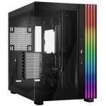Be quiet! Light Base 900 DX čierna / E-ATX / 2x USB-A 3.1 / 1x USB-C / bez zdroja / priehľadná bočnica (BGW69)