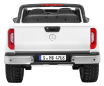 Mamido Elektrické autíčko Mercedes-Benz X-Class MP4 4x4 biele