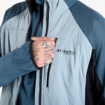 Mikina Columbia Arctic Crest™ Hybrid Full Zip Crushed Blue/ Everblue/ Black L