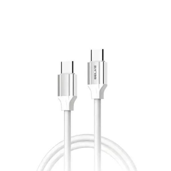 Beline BLNCWC03 biela / Kábel USB-C - USB-C / 65W / 1 m (BLNCWC03)