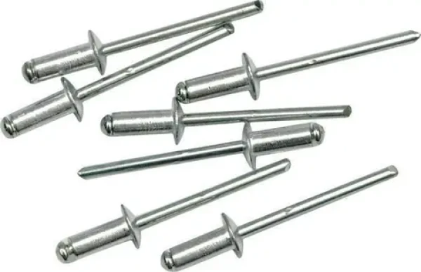 Vorel Nity hliníkové 3,2 x 6,4 mm 50 ks / Nity / O 3,2 mm / dĺžka 6,4 mm