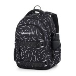 Školský set Bagmaster NOMAD 25 A Set Black/white