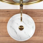 REA - Umývadlo na dosku Sami Nature Marble REA-U6606