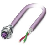 Bus system flat-type plug SACCBP-M12FSB-2CON-M16/0,5-910 1534384 Phoenix Contact; 1534384