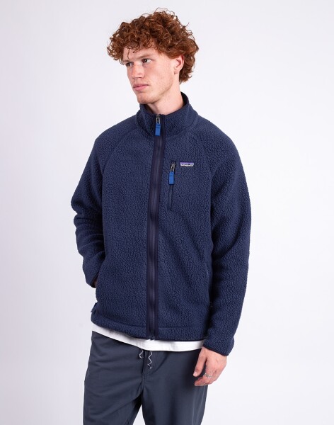 Patagonia M's Retro Pile Jacket New Navy w/Sunken Blue M