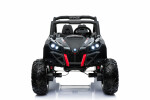 Mamido Mamido Elektrické autíčko Buggy SuperStar 4x4 lakované Black Carbon