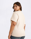 Organic Basics True Heavy Boxy Tee Sandstone L