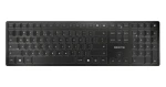 Cherry KW 9100 SLIM čierna / Klávesnica / US-ENG layout / 107 kláves / USB-C (JK-9100EU-2)